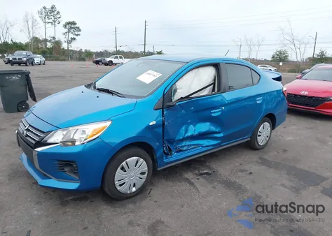 2024 Mitsubishi Mirage G4 Es z USA, uszkodzony, nr VIN ML32FUFJ3RHF06814